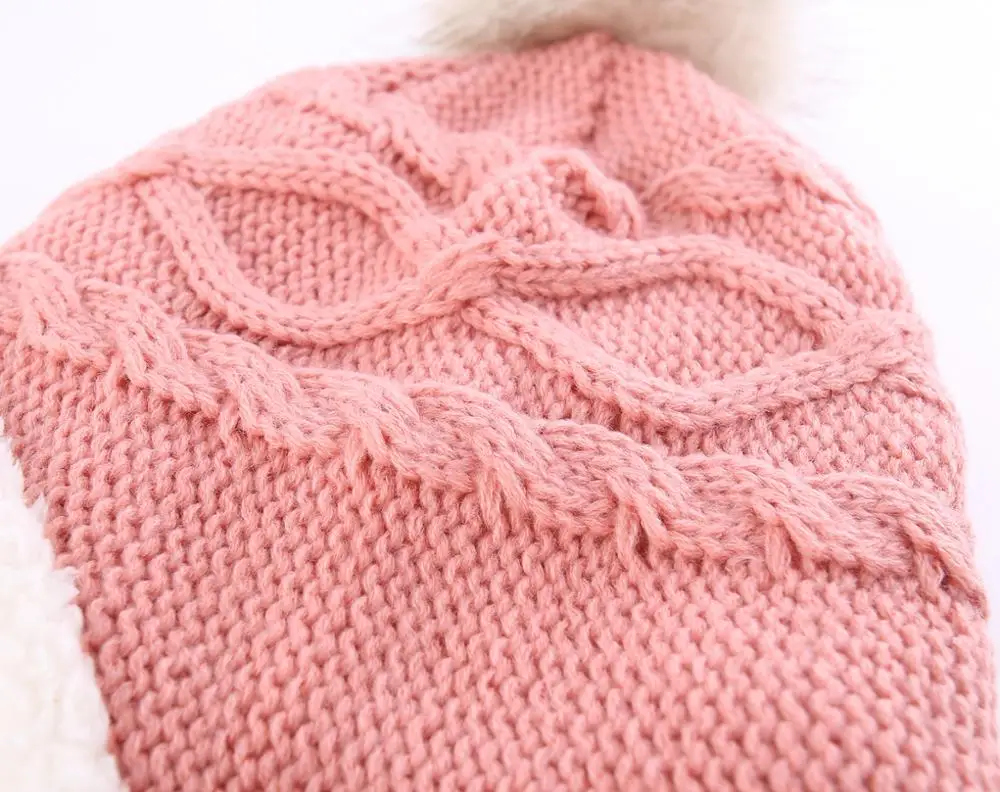 Connectyle милая мягкая шапка с черепом подкладкой из шерпы для девочек ушами детская