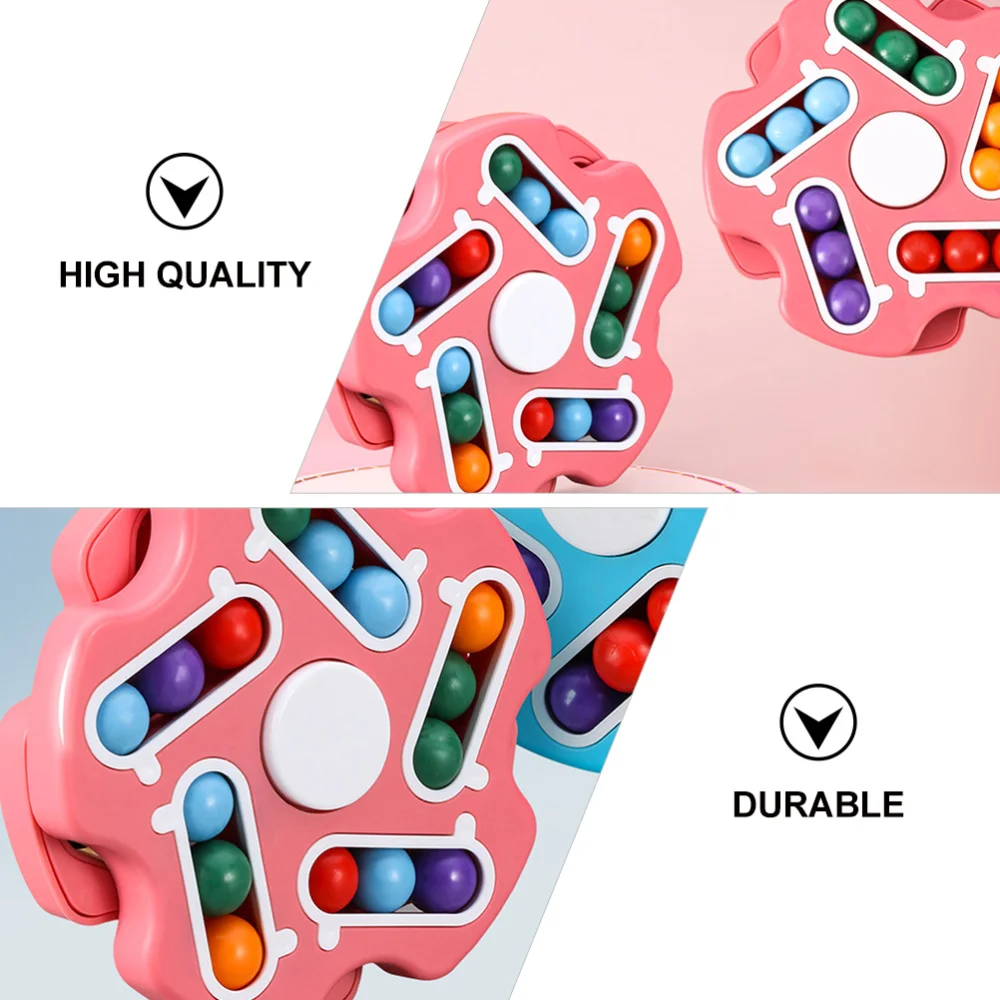 

1 Set Fingertip Rotating Bean Disk Finger Bead Game Gyro