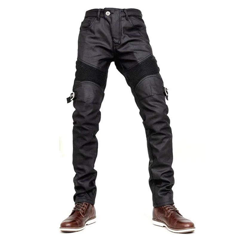 Мотоциклетные брюки 2021 водонепроницаемые с покрытием джинсы стандартная версия