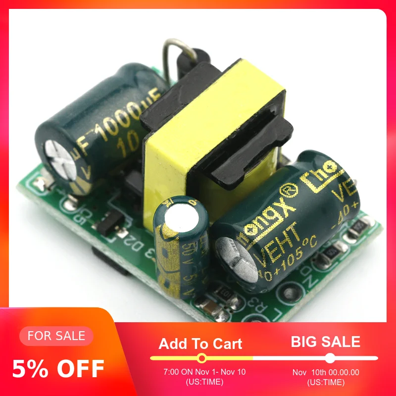 5V 700mA (3 5 W) 12V 400mA 5W изолированный переключатель модуль питания для Arduino AC DC