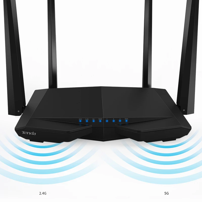 Беспроводной Wi-Fi роутер с антеннами 2 4/5 0 ГГц | Мобильные телефоны и аксессуары