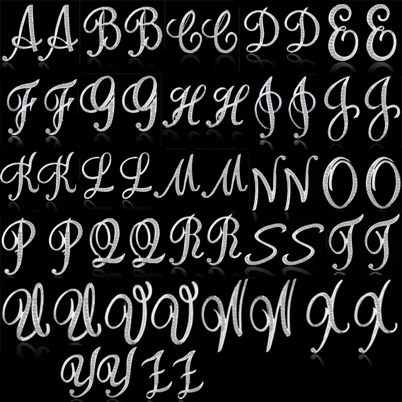 Женские классические серьги пусеты с 26 буквами модные украшения со стразами