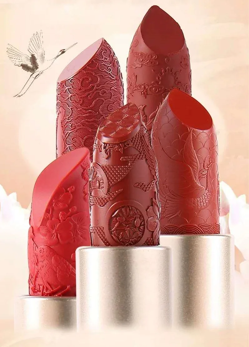 MANSLY набор помады водостойкая красная фотоматовая стойкая помада для губ