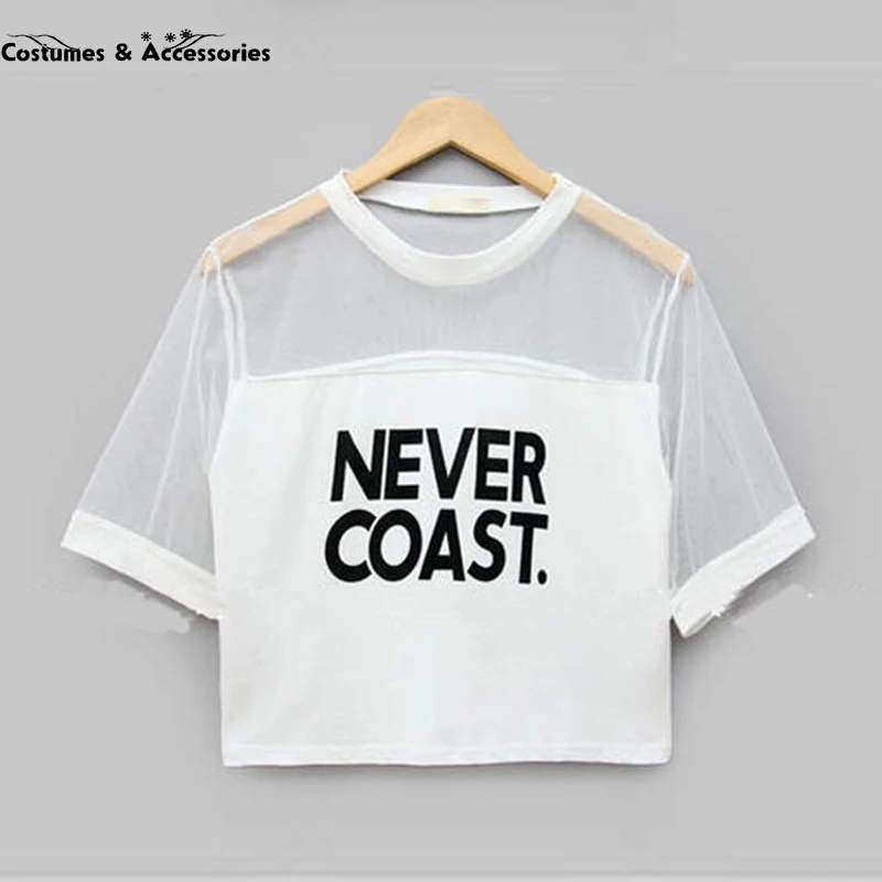 Женская прозрачная Сетчатая футболка прозрачный сетчатый топ с вырезом лодочкой