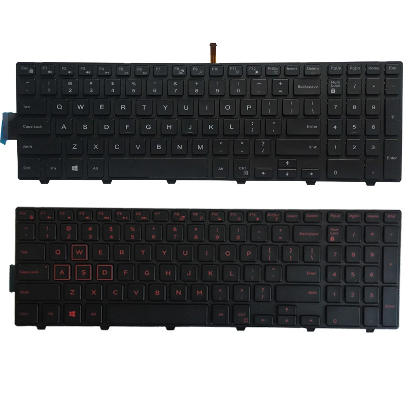 Клавиатура с подсветкой для ноутбуков DELL Inspiron 15 3551 3552 3541 3543 3542 3559 3565 3567 3558 3546 3549 |