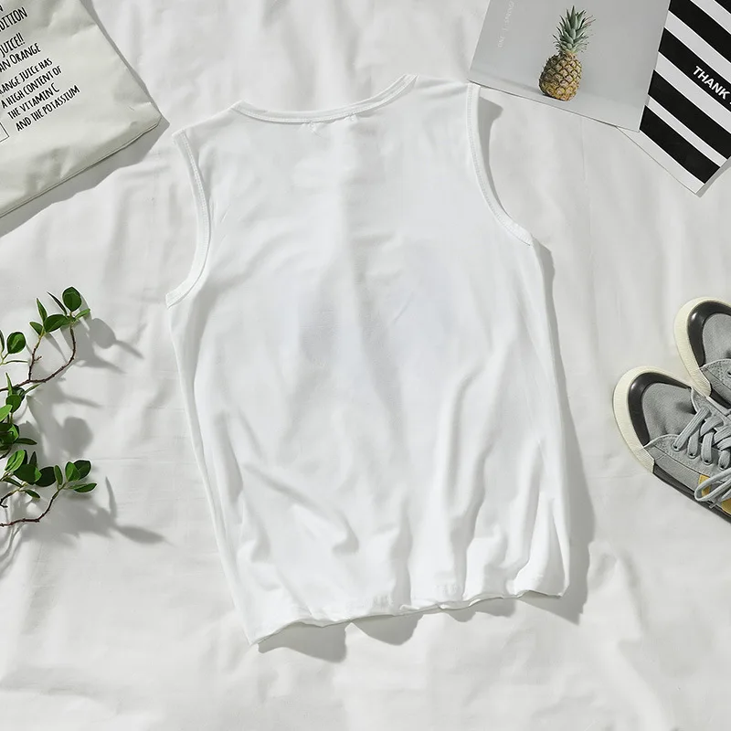 NoEnName_Null безрукавка женская летняя топы без рукавов женские плюс размер