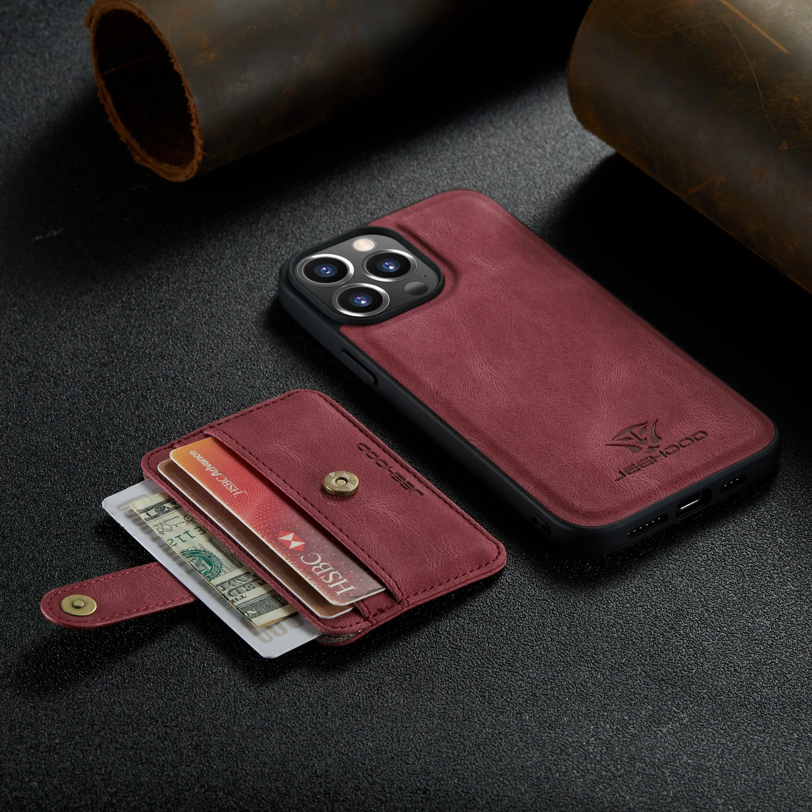 Luxury Anti-theft Leather Wallet Phone Cases for Sony Xperia 10 5 1 III Coque Magnetic Detachable Card Holder Shockproof Cover