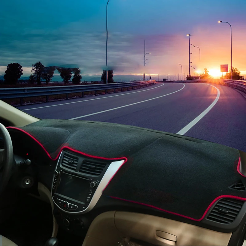 Автомобильные накладки на светильник приборной панели для Hyundai Accent Solaris Verna i25 RB