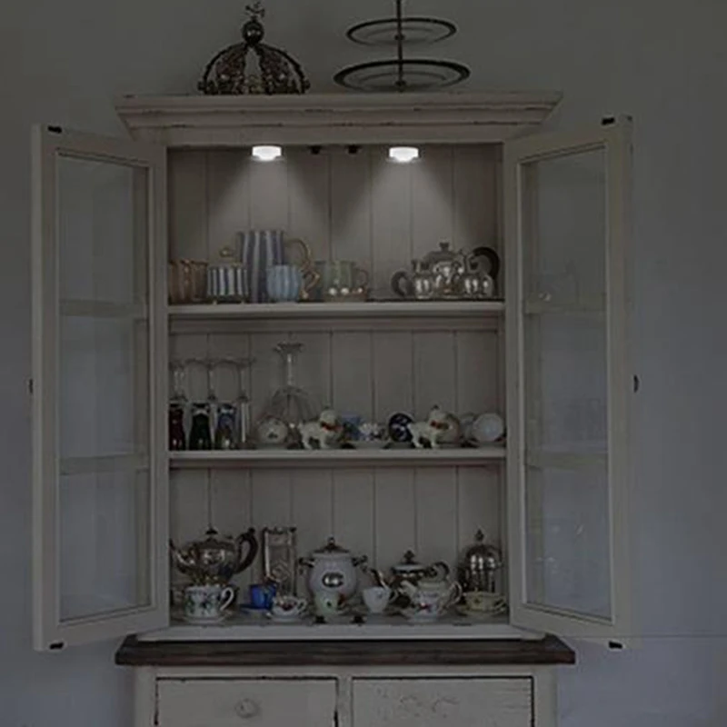 Диммируемый пресс датчик под шкафом светильник Led шайба s беспроводной вниз