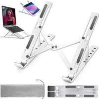 laptop stand laptop holder riser computer stand aluminum 7angles adjustable non slip ventilated notebook stand