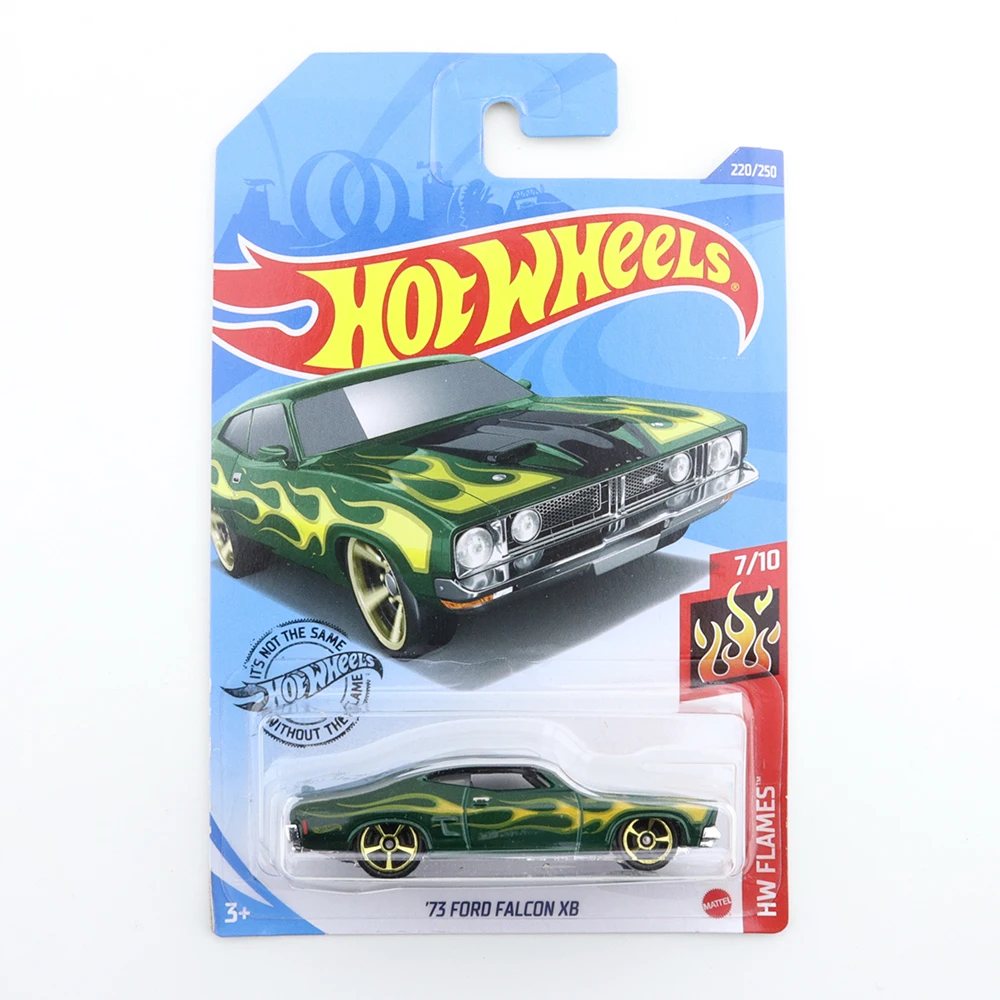 

2020-220 Hot Wheels 73 FORD FALCON XB Mini Alloy Coupe 1/64 Metal Diecast Model Car Kids Toys Gift