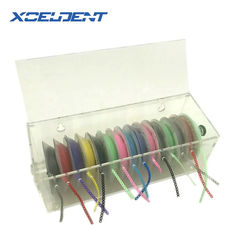 

Dental Power Chain Holder Dental Power Chain Dispalyer Dental Orthodotic Tool Acrylic Matirial