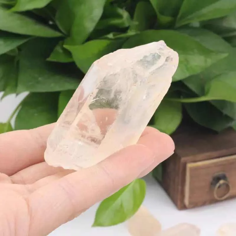 

MOKAGY 200g Natural Clear Quartz Crystal Rough Stone