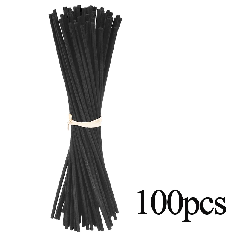 100pcs Reed Diffuser Sticks Wood Rattan Fragrance Essential Oil Aroma Fashion | Дом и сад