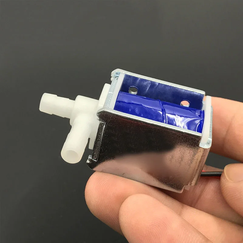 Миниатюрный электромагнитный клапан DC 12 В N/C нормально закрытый водяной