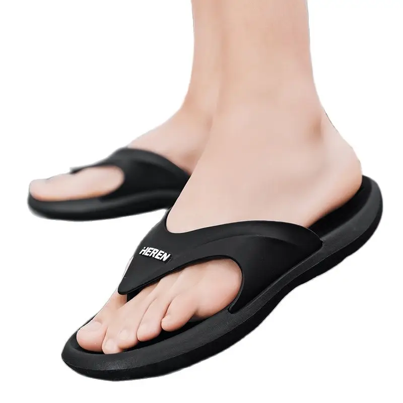 

Men's Sandals 2021 Flip-flops Men Outside In Summer Fashion Slippers Antiskid odor-proof wear-resisting Men Soft Bottom Sandals