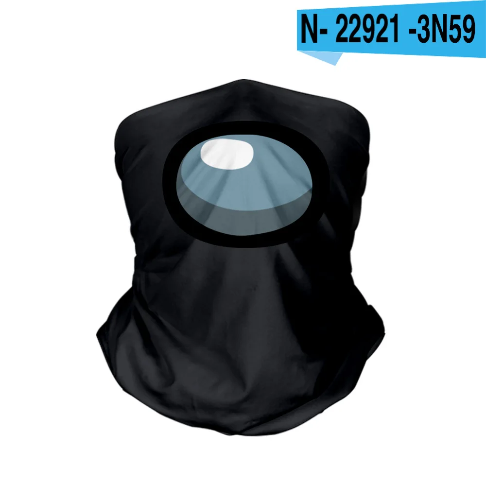 

Multifunctional Adult Kid Masks Among Us Face-mask Printing Sunscreen Sports Mask Outdoor Riding Magic Headscarf Christmas Gift