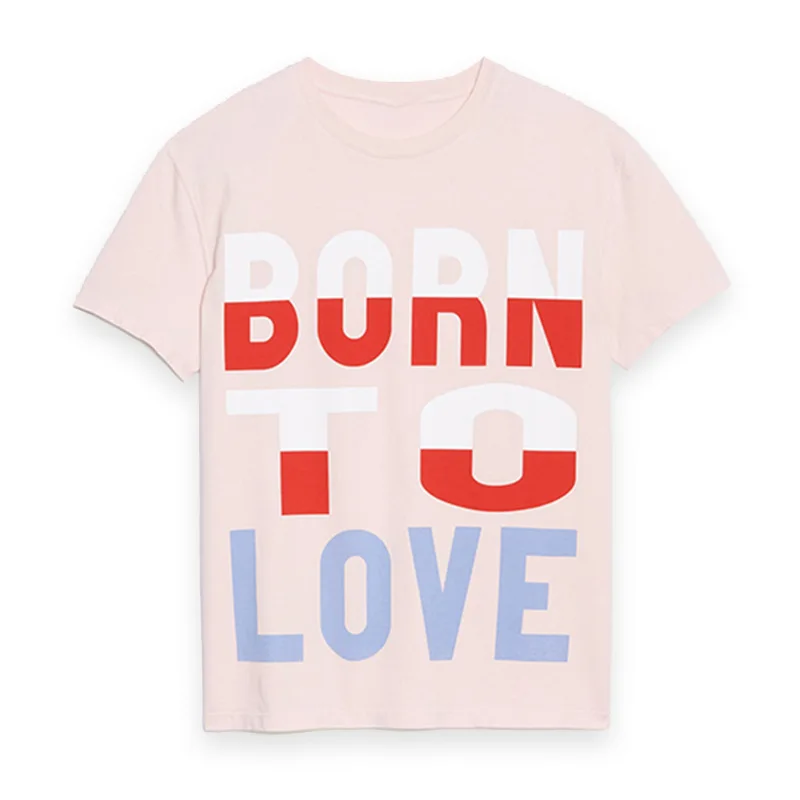

Women T-shirt New Spring / Summer 2020 Casual Straight Loose Loose T-shirt Printed Round Neck Short Sleeve Letter Top