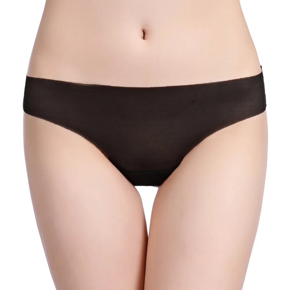 Женское нижнее белье с оборками невидимые бесшовные трусики стринги женские