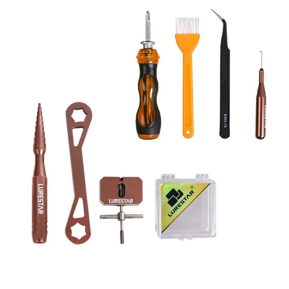

DIY Baitcasting Fishing Reel Matertial Repair Kits Combo Maintenance Tools Spool Remover Dismantling Device Pin 10mm 10.2mm