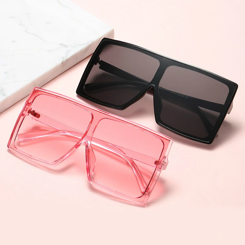 Женские и мужские солнцезащитные очки Новые однотонные фирменные дизайнерские