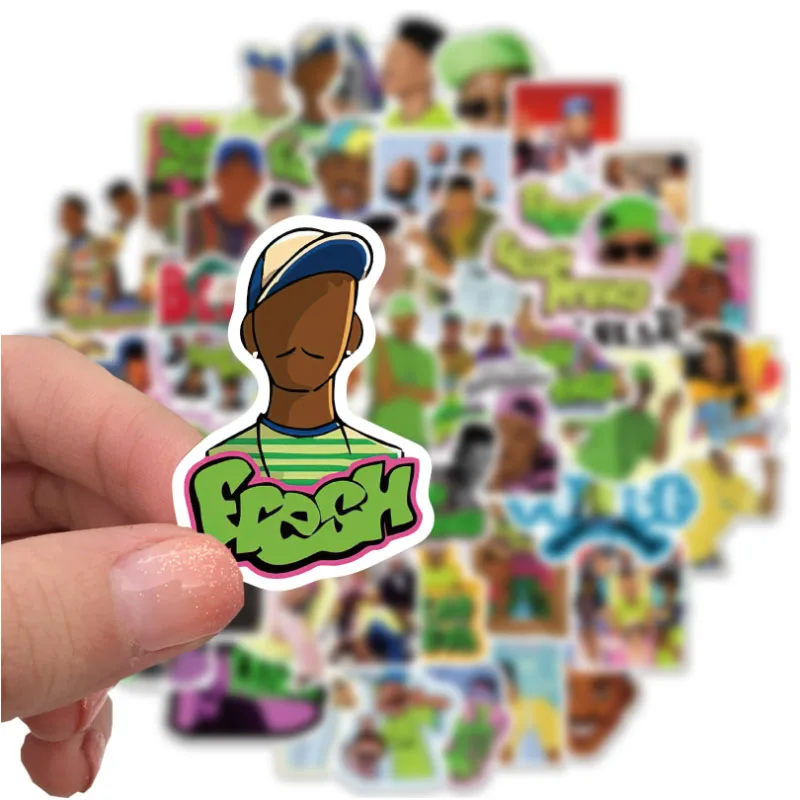 10/30/50Pcs Fresh prince wonderful things Skateboard Travel Suitcase Phone Laptop Luggage Stickers Cute Kids Girl Toys | Игрушки и хобби