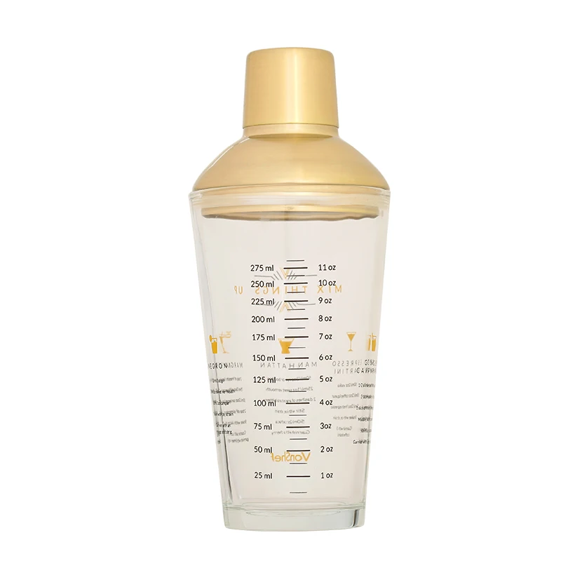 8 шт. шейкер набор стеклянный бармен Бостонский домашний бар набор|Наборы для