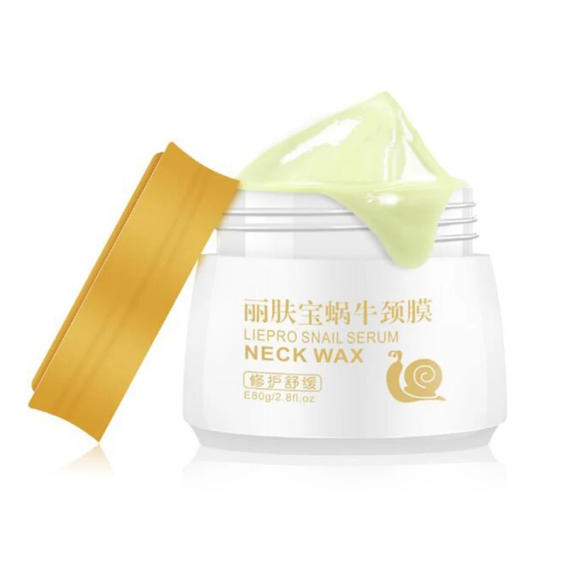 Улиточный жидкий крем для шеи отбеливающий лифтинг против морщин Укрепляющий