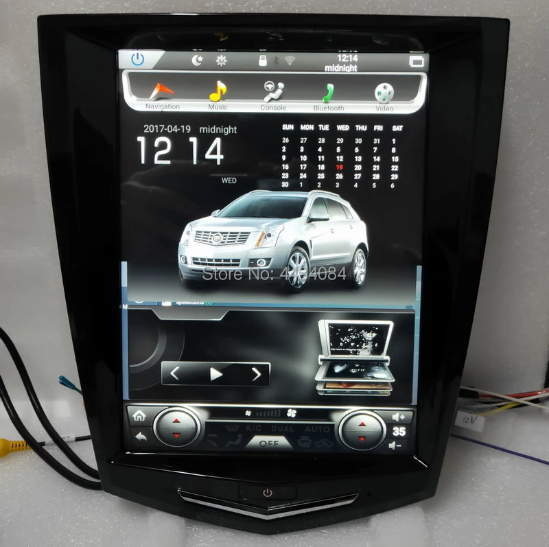 Ouchuangbo 10 4 дюймов Tesla Стиль вертикальный Экран Android 9 0 автомобиля GPS аудио для Cadillac XTS