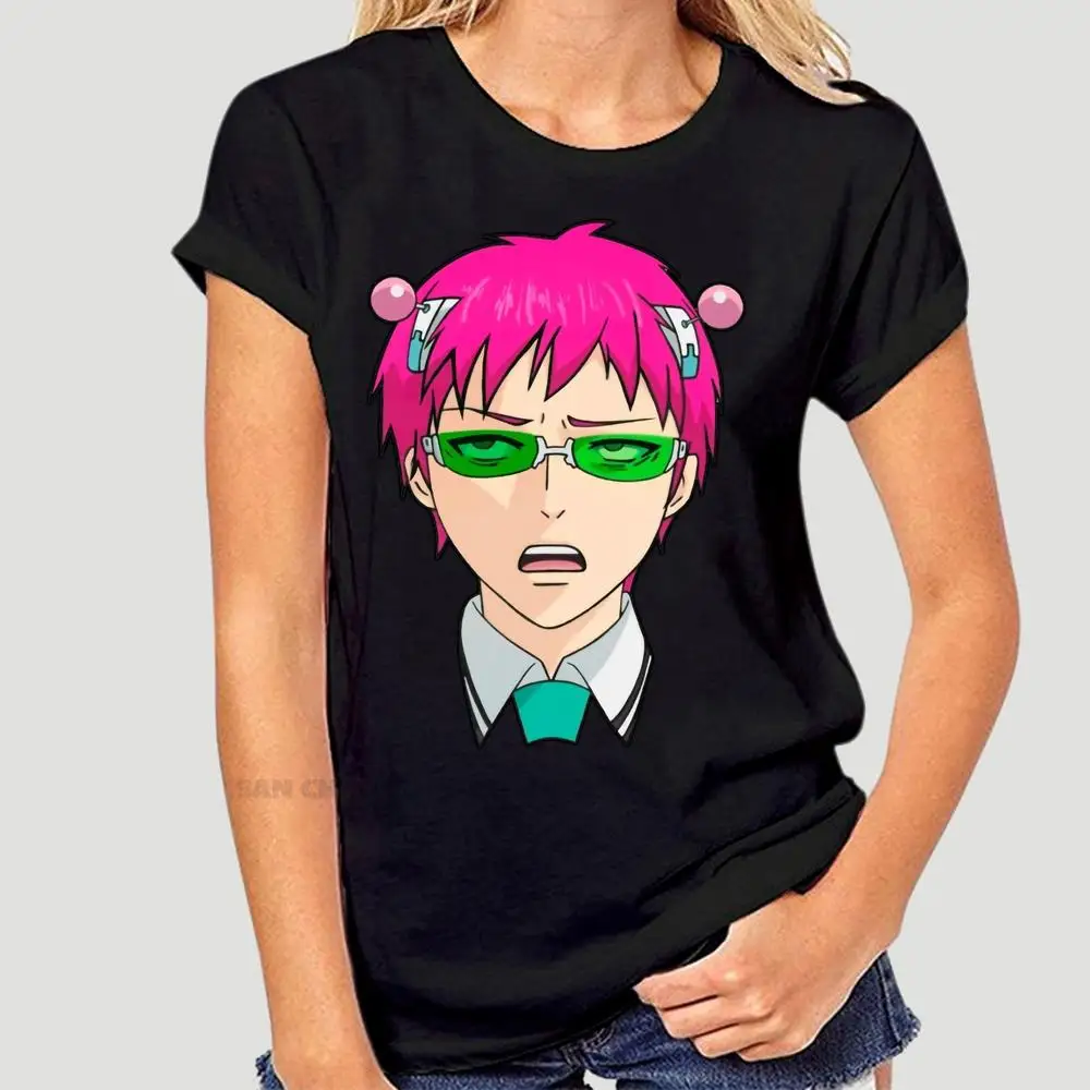 

Anime Disastrous Life Of Saiki K Cotton T Shirt Men Short Sleeve o-neck Tshirt Funny Hip Hop Tees Tops Harajuku 3914X