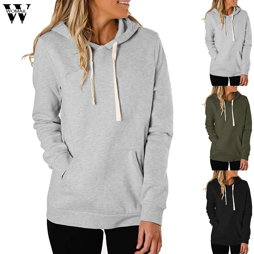 Женская Осенняя толстовка с капюшоном модный Женский свитшот Повседневная