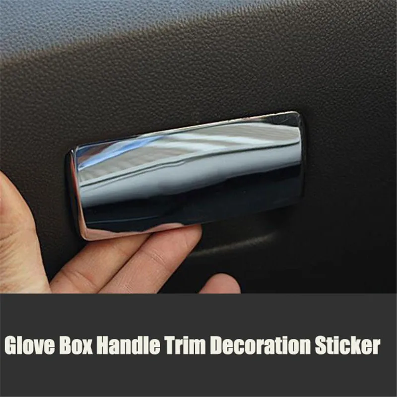 

Car Styling Accessories Glove Box Handle Trim Sticker For Chevrolet Cruze TRAX Malibu SPARK Sonic Aveo for Opel Mokka Astra