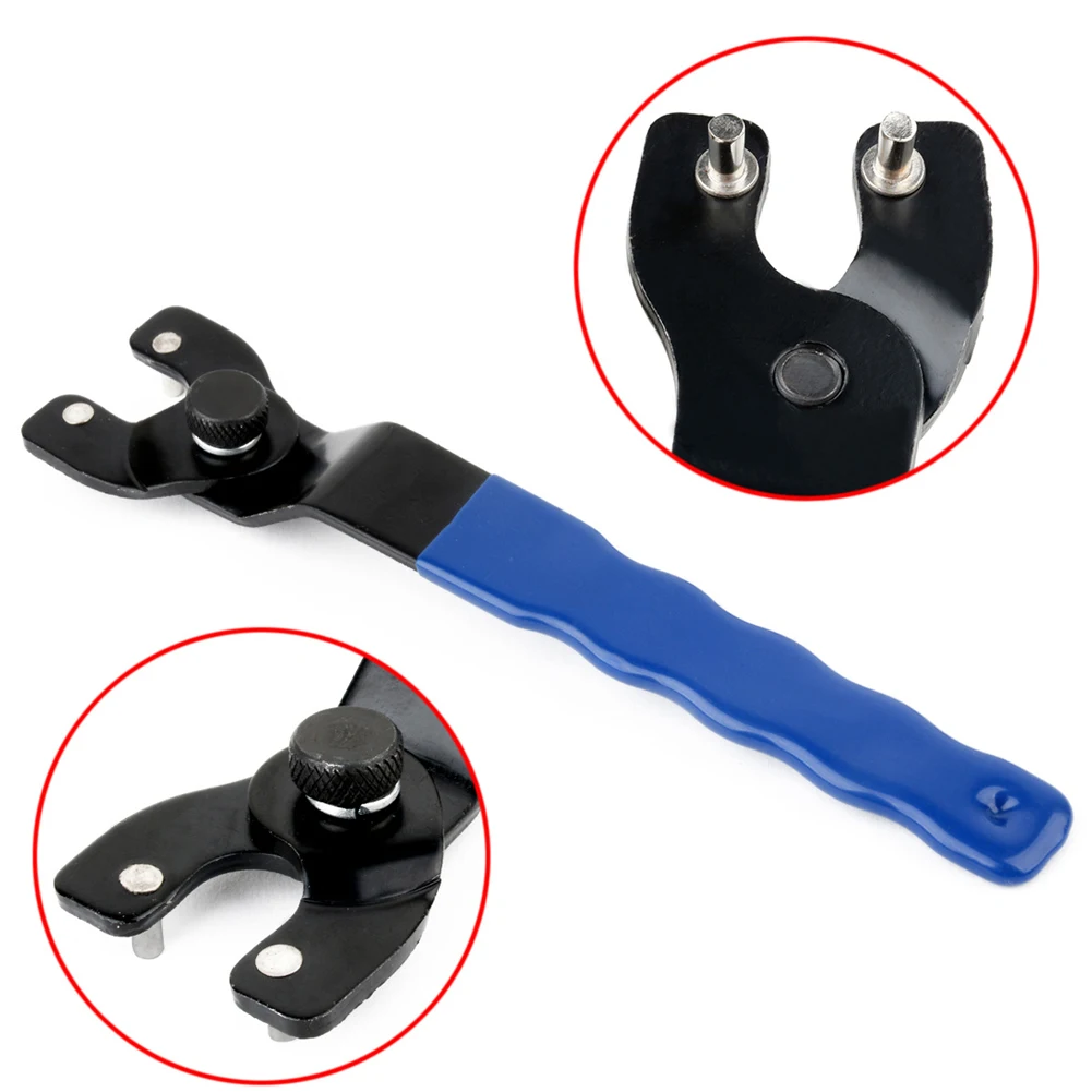 

New Arrival Adjustable Pin Wrench Spanner for Angle Grinder 10-30mm Hubs Arbor Repair Tool Wholesalers Dropshipping