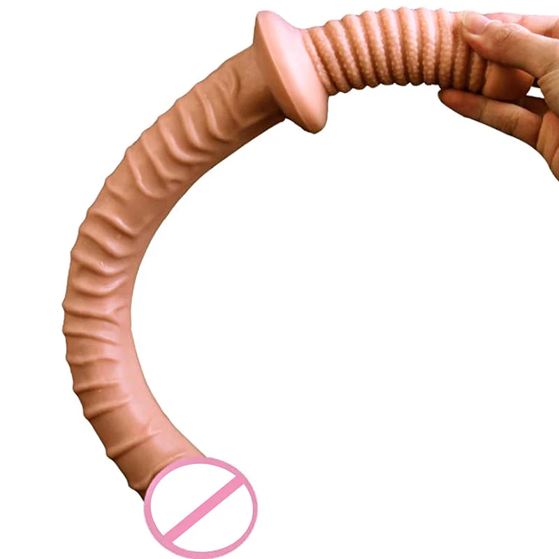 48X5.5CM большой фаллоимитатор с ручкой интимные игрушки для женщин искусственный