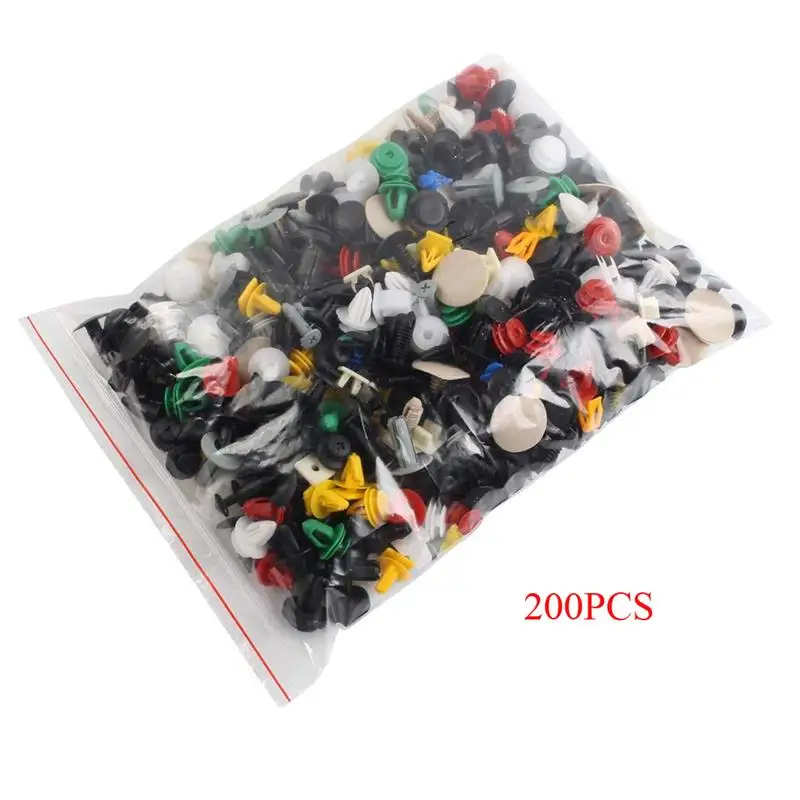 Универсальные клипсы 100 для бампера дверной обшивки крыльев автомобильных