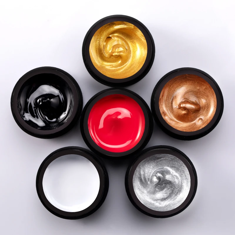 5 мл Гель-лак для ногтей цветная печать стойкий отмачиваемый дизайна