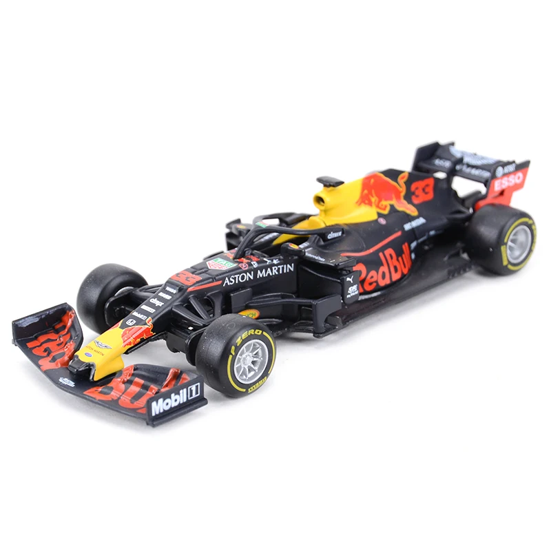 

Модель автомобиля Bburago 1:43 2019 RB15 #33 F1, гоночная формула, статическая имитация, литая модель автомобиля из сплава