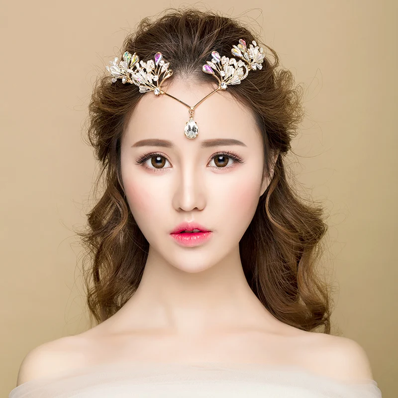 Новинка трендовые аксессуары для волос со стразами украшение в стиле барокко