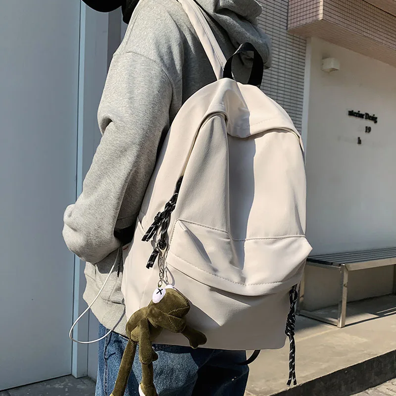 Рюкзак HOCODO для женщин нейлоновый Водонепроницаемый рюкзак унисекс однотонный