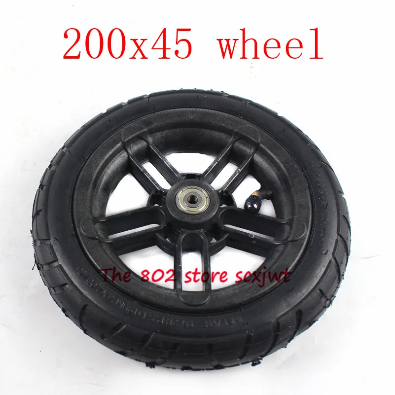 200x45 Inflated Wheel and hub inner tire 200*45 For E-twow S2 Scooter M8 M10 Pneumatic 8&quot Wheelchair Air | Автомобили и