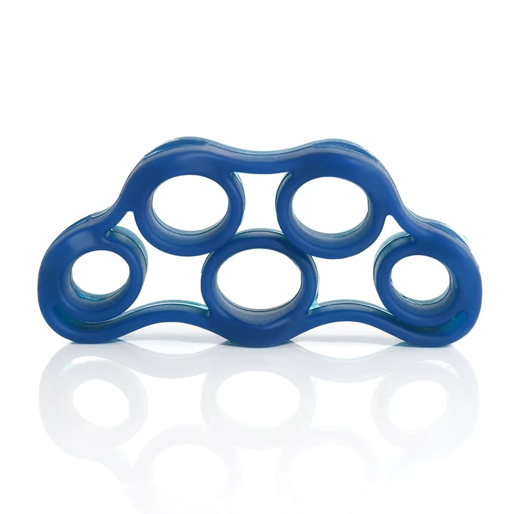 Dedos de silicona para aliviar el estr&eacute;s, Motor de juguete de tensi&oacute;n, dedos, entrenador, anillo de tracci&oacute;n para dedos para adultos y ni&ntilde;os, L50-3