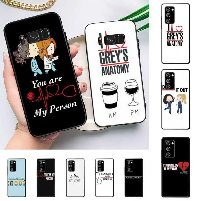 

Greys Anatomy You are my person Phone Case For Samsung Galaxy Note 10Pro Note 20ultra note20 note10lite M30S