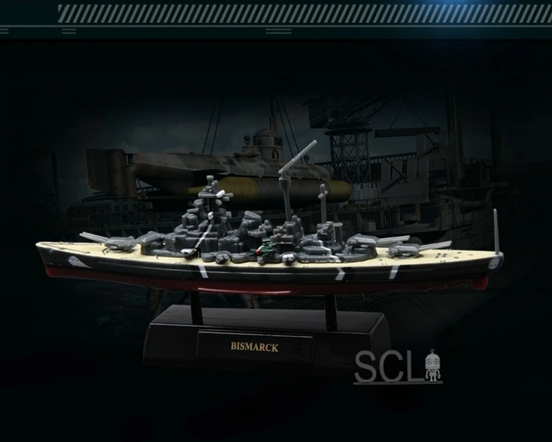 Мировой войны II Немецкий линкор Bismarck Перевозчик сборочная модель | Игрушки и