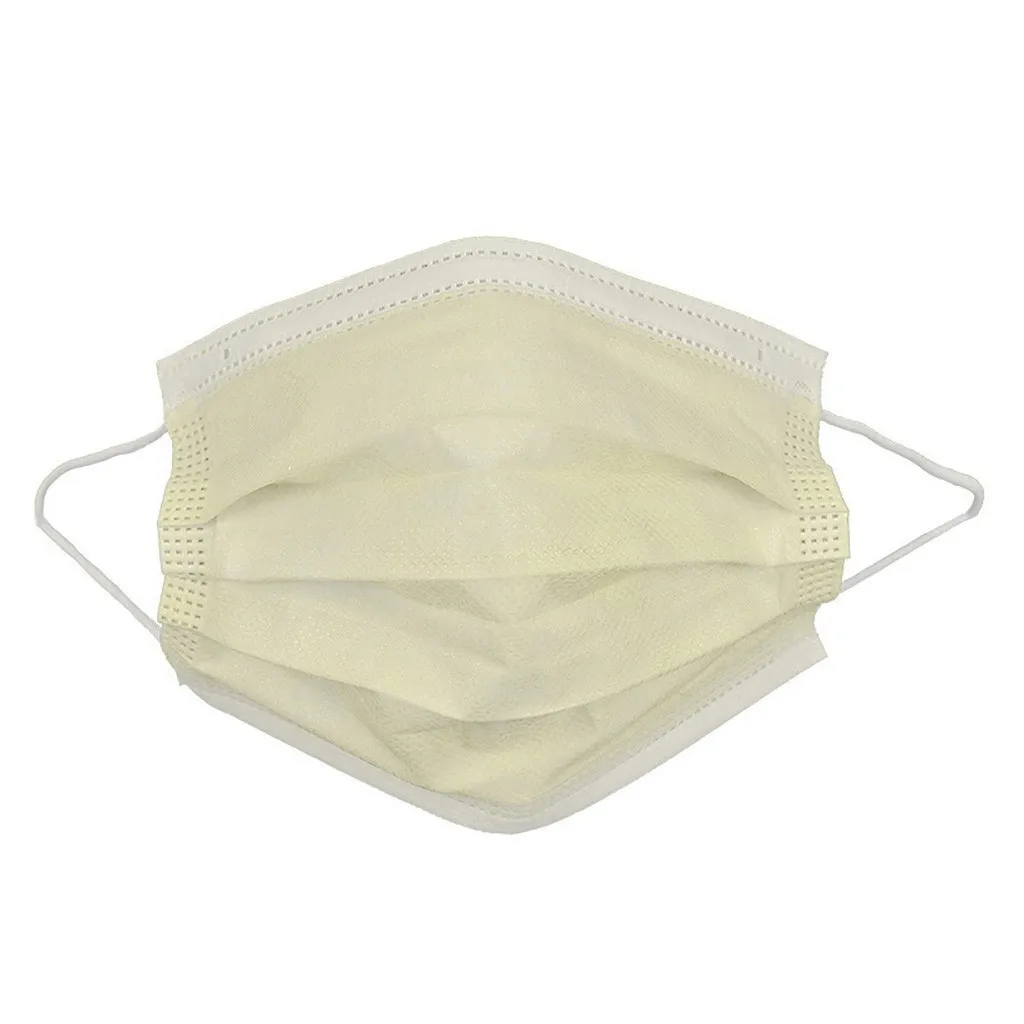 Маска для лица одноразовая трехслойная из нетканого материала 50 шт. | Красота и