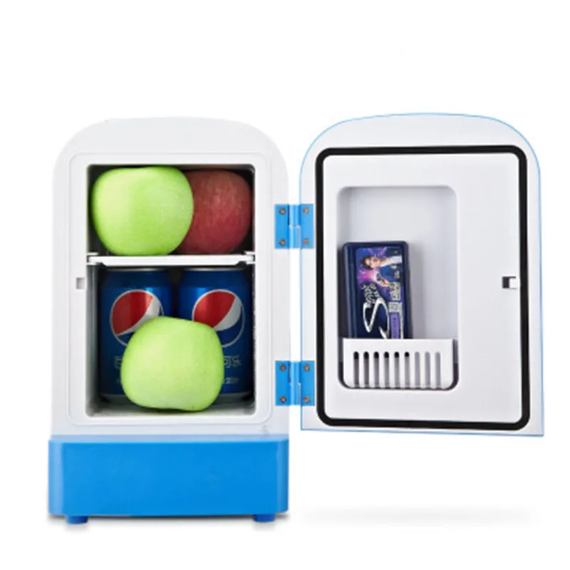 Car home dual-use portable mini semiconductor insulation 4L small refrigerator |