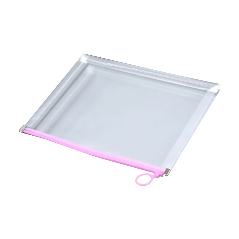 

Multifunctional Transparent A4 A5 File Folder Document Bag Organizer Waterproof School Office Supplies