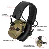 tactical camouflage electronic shooting earmuffs to enhance anti noise impact sound hearing protection noise reduction headset