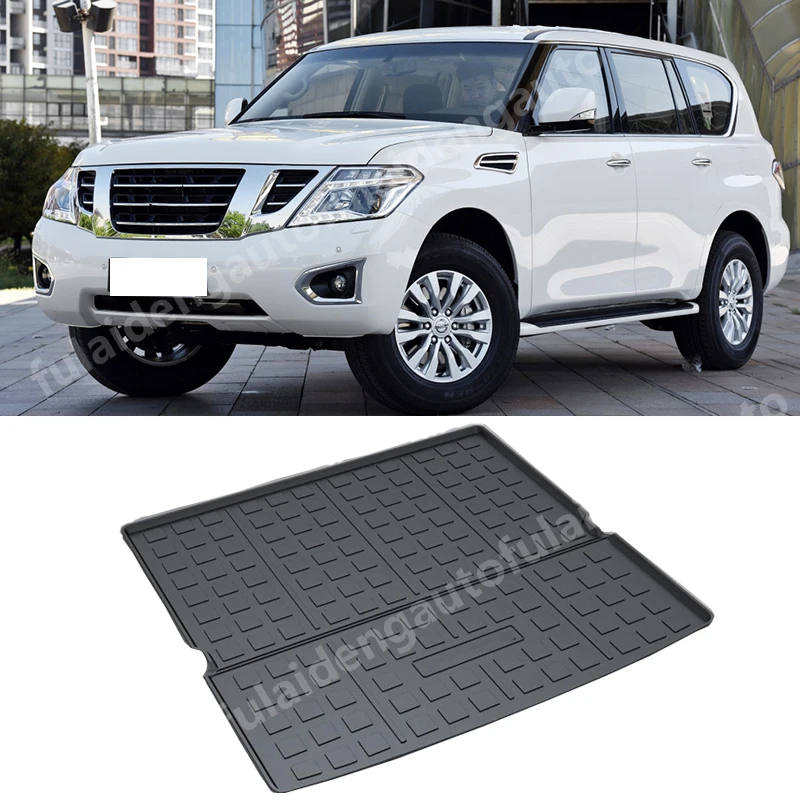 Коврик для Nissan Armada патруль Y62 2016 2019 всесезонный автомобильный коврик TPO подкладка