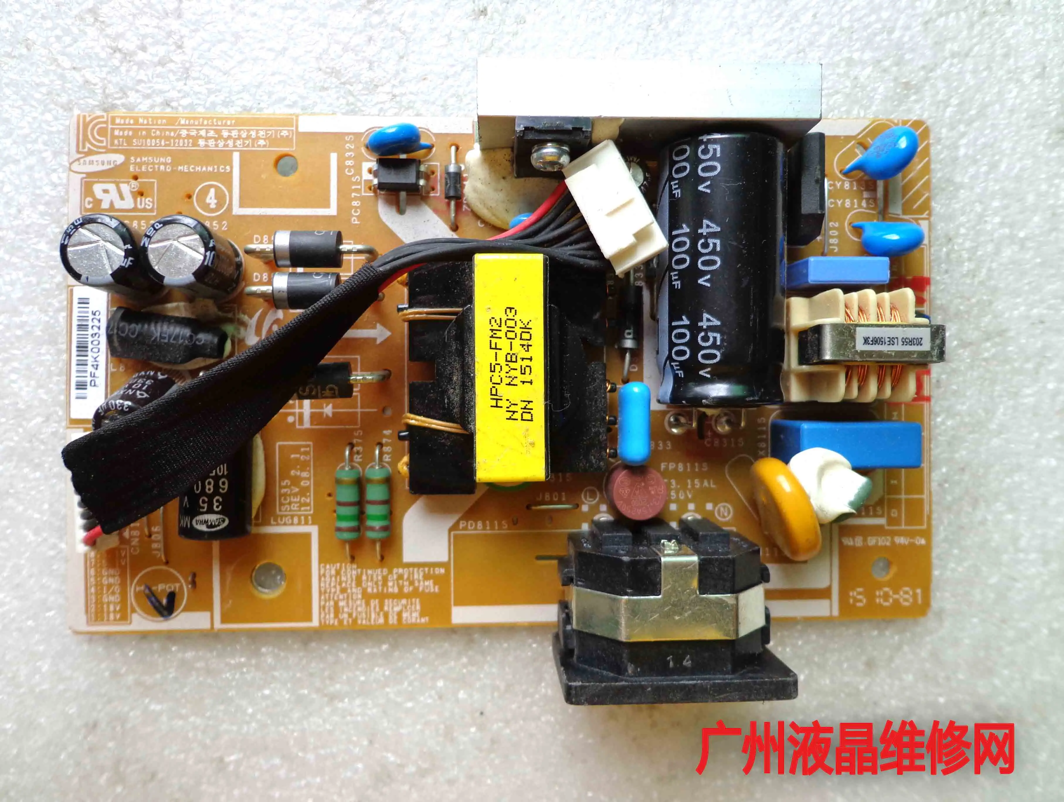

Плата питания для Samsung S24c450bw SU10054-12032