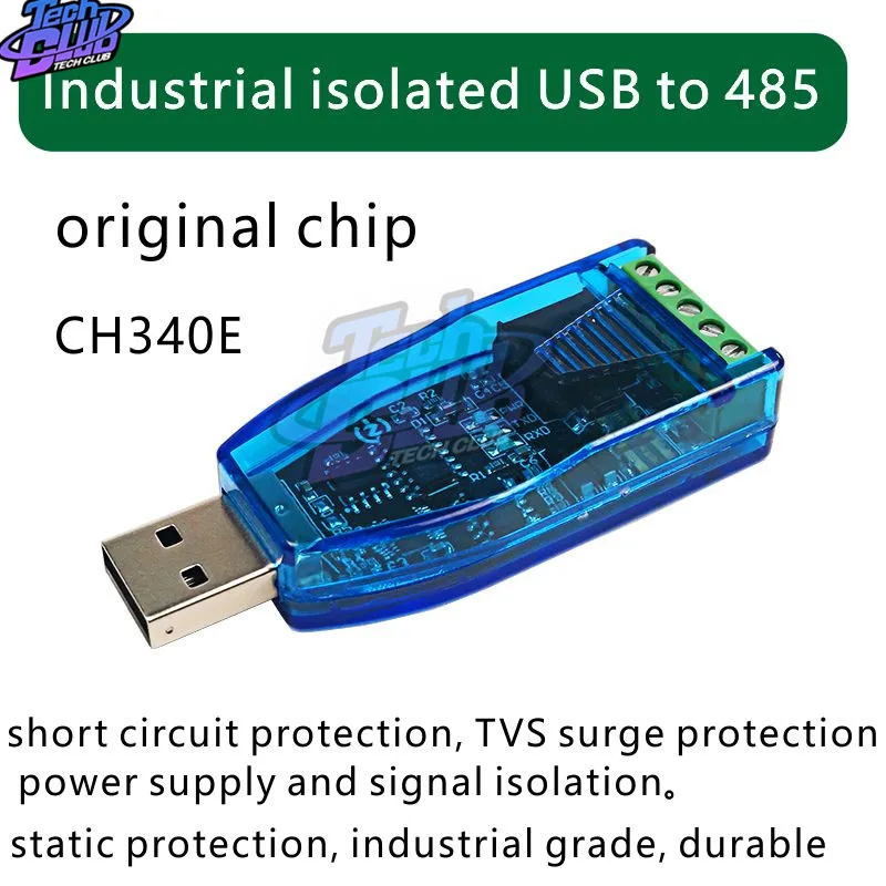 Изолированный модуль преобразователя USB в RS485 модернизированный защита